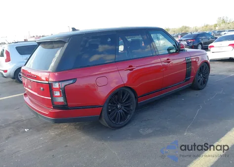 2016 Land Rover Range Rover 3.0L V6 Supercharged Hse z USA, uszkodzony, nr VIN SALGS2PF3GA314284